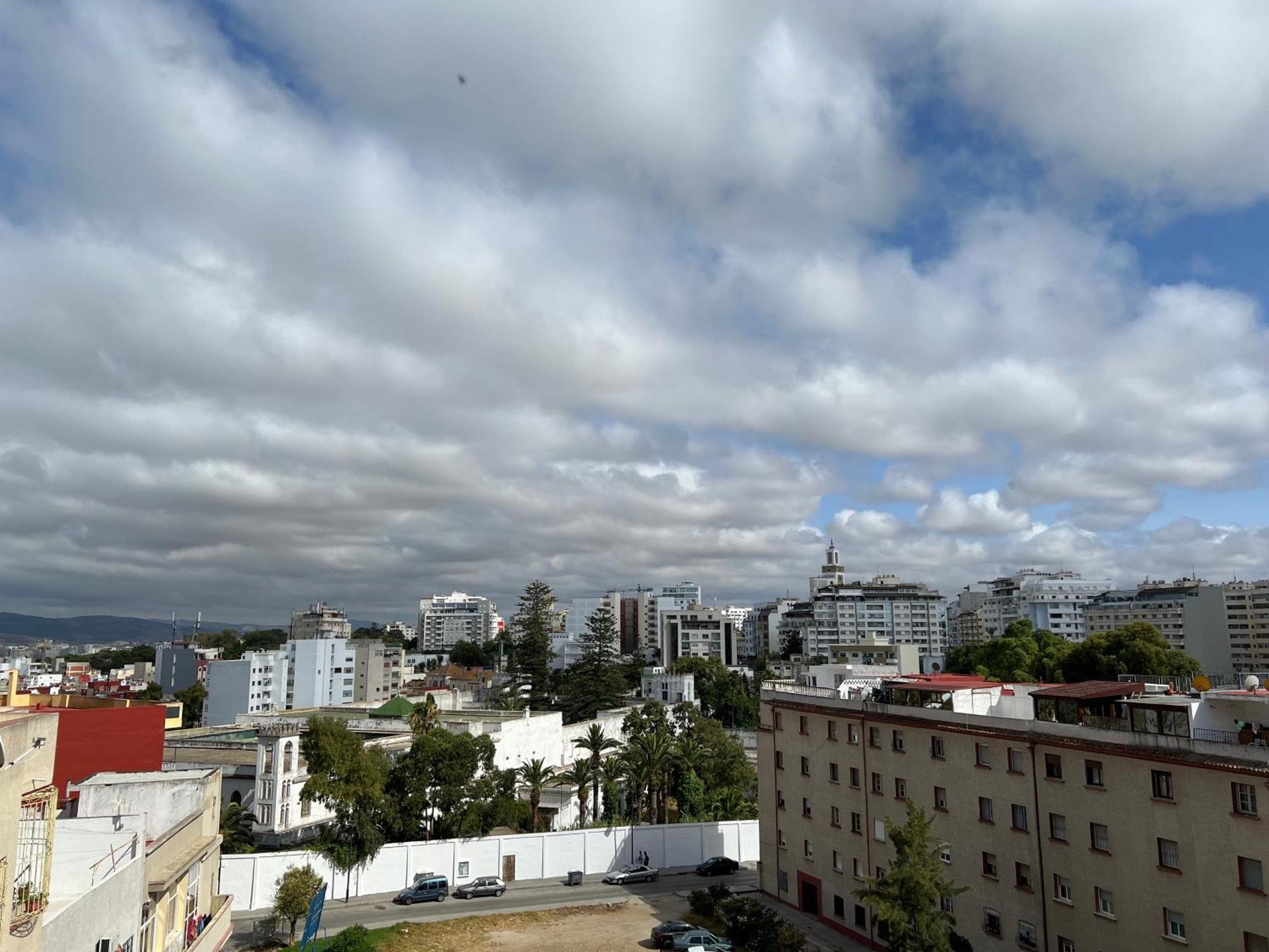 Apartment City Center Panoramic View Terrace Tangier Bagian luar foto