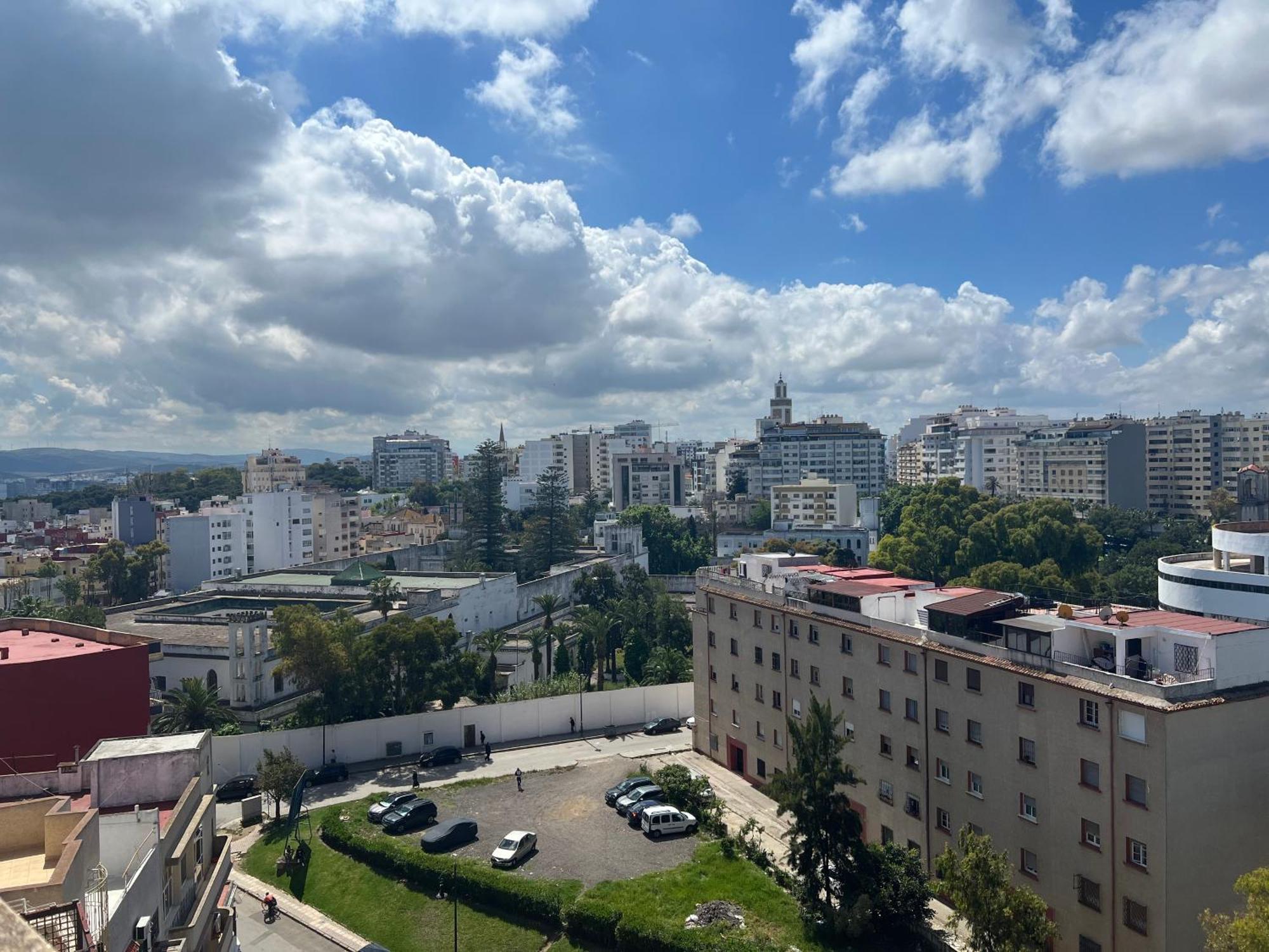 Apartment City Center Panoramic View Terrace Tangier Bagian luar foto